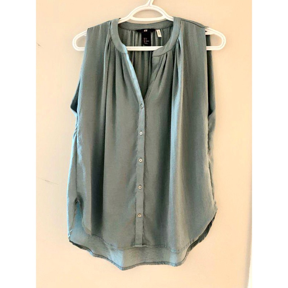 HM Draping Sleveless Top - Size 4